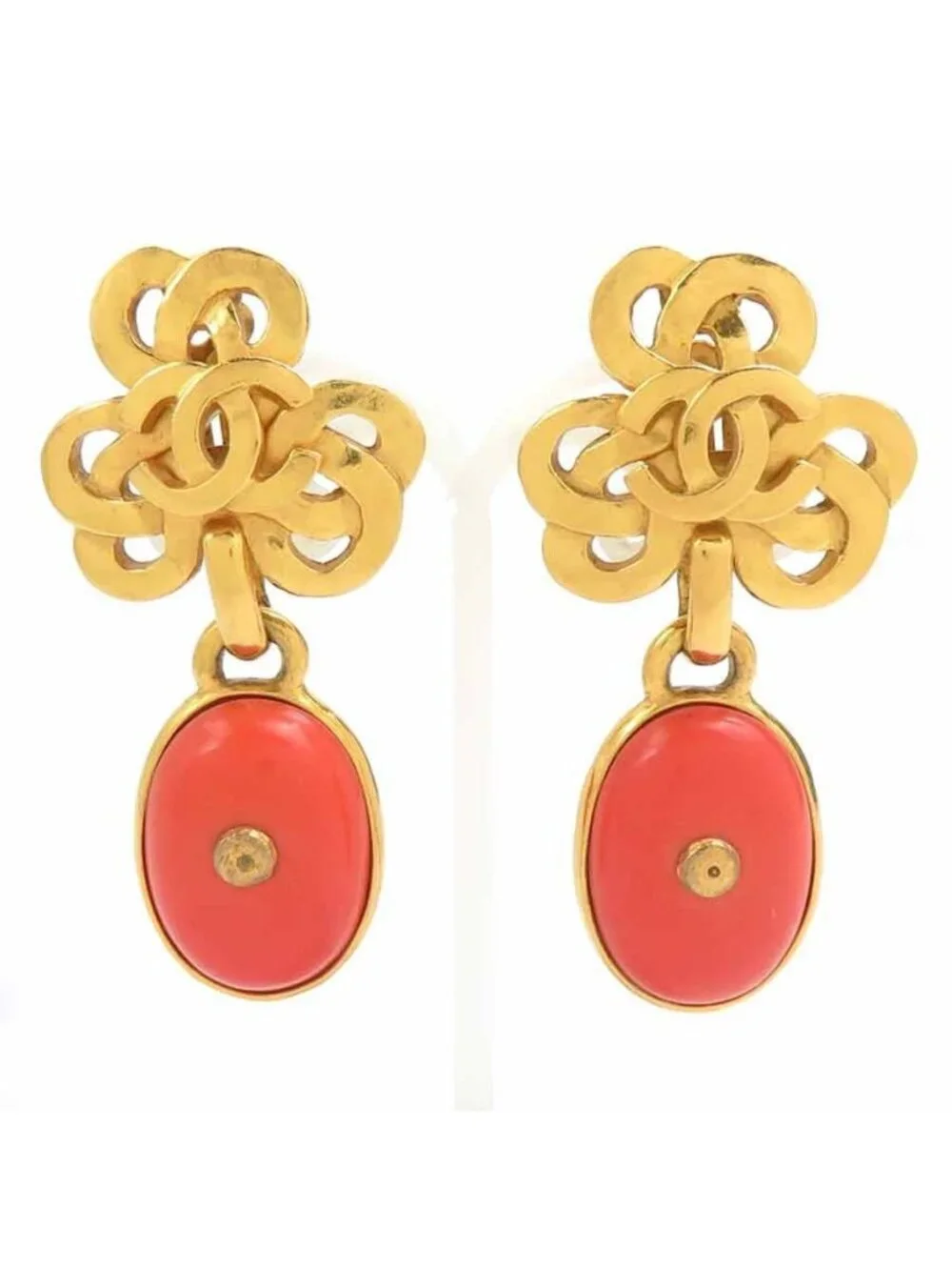 Chanel Earrings CC Logo